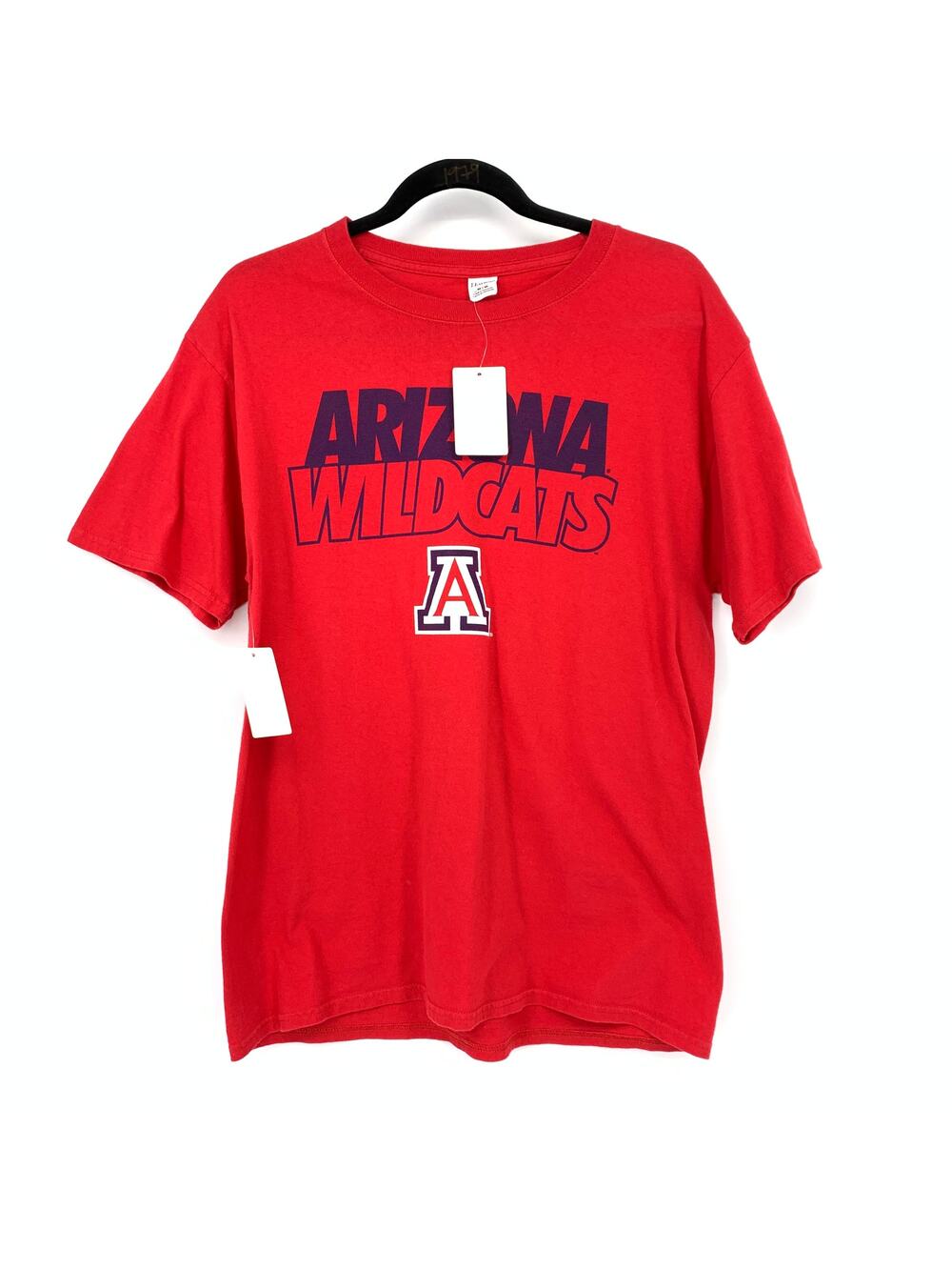 Arizona Wildcats Short Sleeve Crew Neck T-Shirt Mens Size Medium Red
